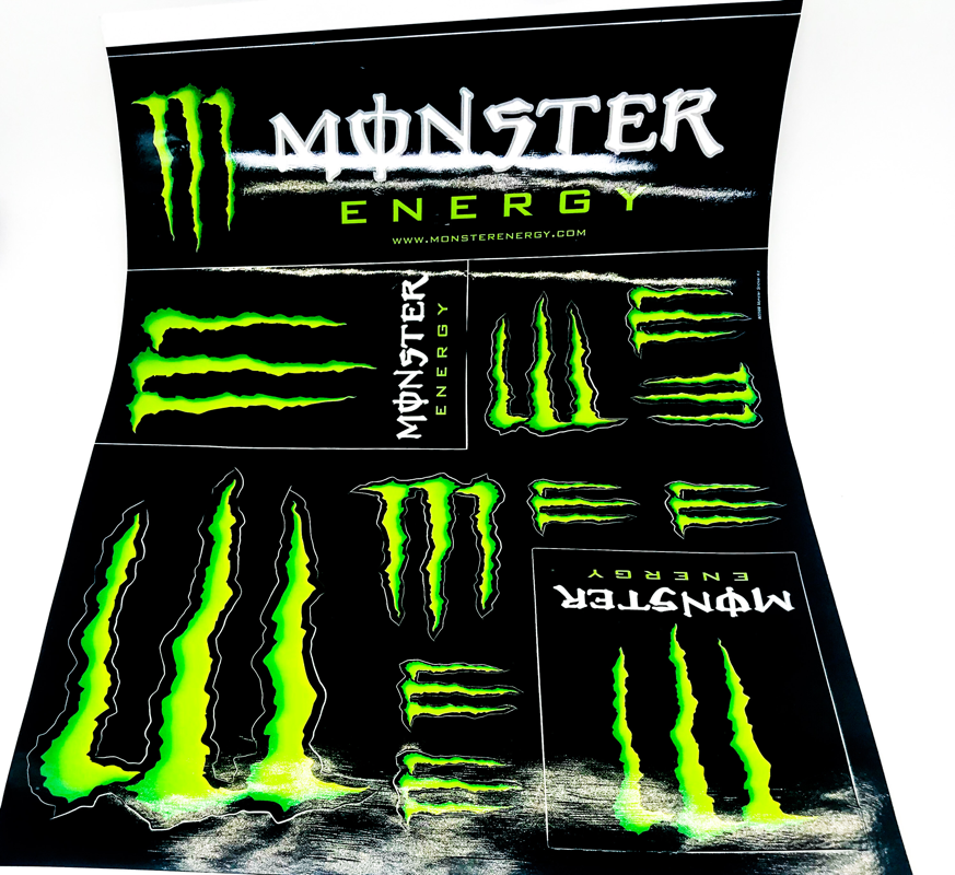Monster Energy Stickers (lot Of 2)
